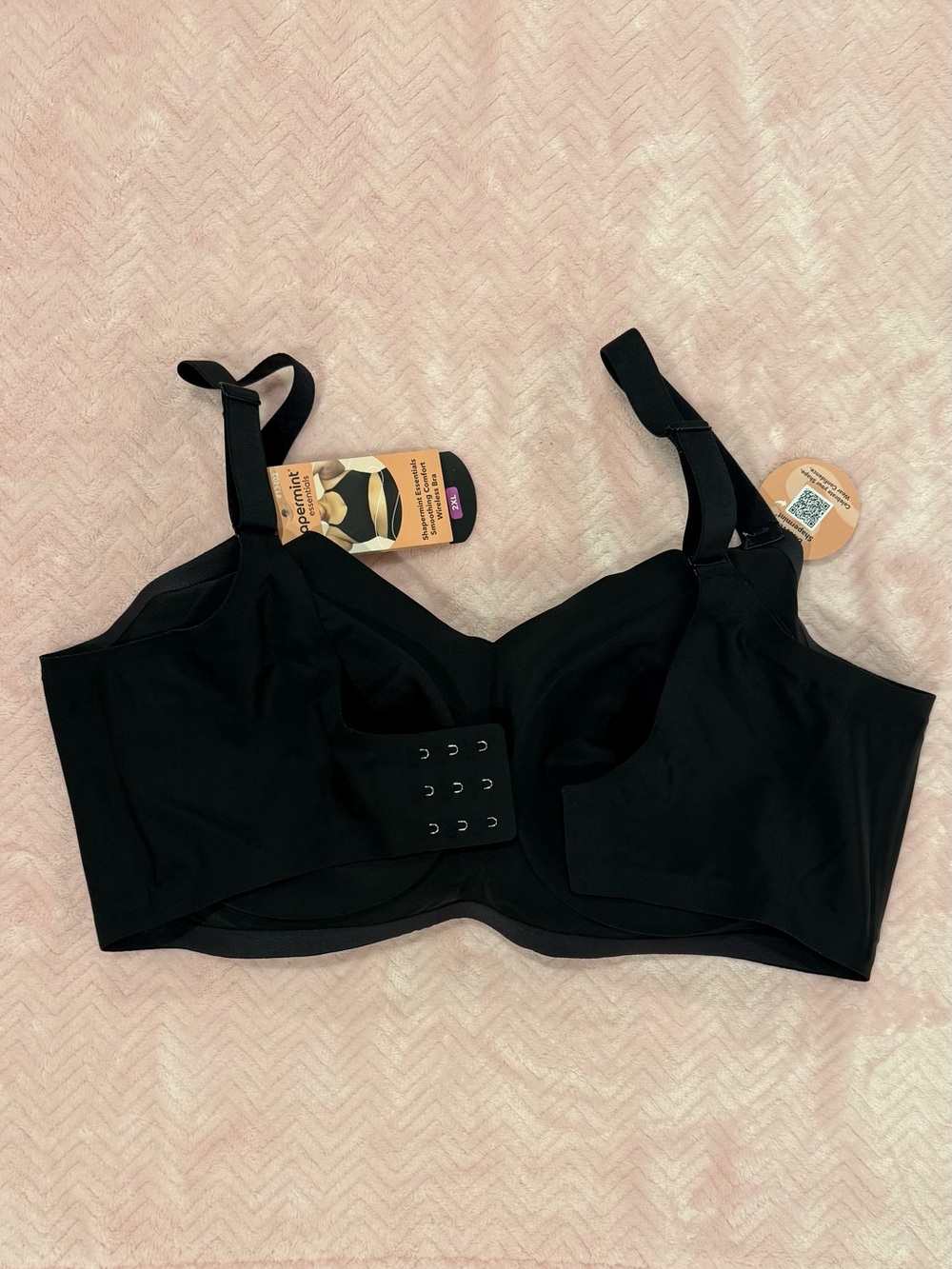 Shapermint Seamless Comfort Black Wireless Bra 🖤 - Picture 3 of 4